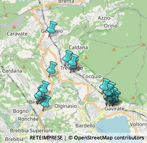 Mappa Strada Stazione, 21034 Cocquio-trevisago VA, Italia (2.043)