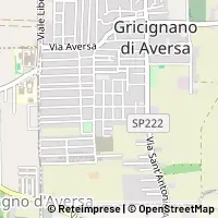 Mapa Gricignano di Aversa