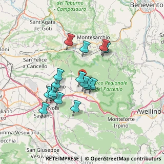 Mappa Via dei Mulini, 83021 Avella AV, Italia (6.58188)