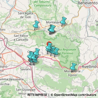 Mappa Via dei Mulini, 83021 Avella AV, Italia (6.67188)