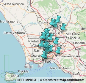 Mappa , 81031 Aversa CE, Italia (8.91684)