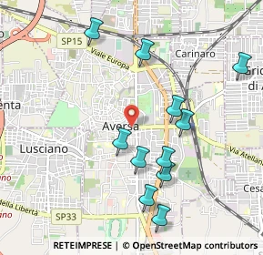 Mappa , 81031 Aversa CE, Italia (1.08909)