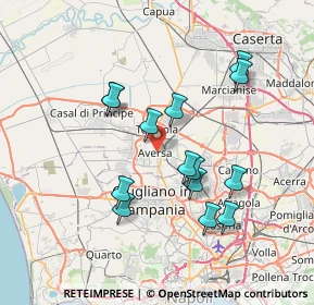 Mappa , 81031 Aversa CE, Italia (7.26429)