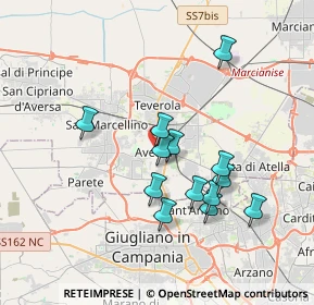 Mappa , 81031 Aversa CE, Italia (3.45385)