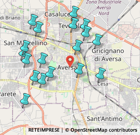Mappa , 81031 Aversa CE, Italia (2.24722)