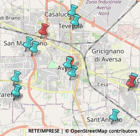 Mappa , 81031 Aversa CE, Italia (2.82846)