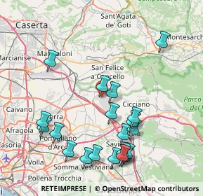 Mappa Via onorevole Davide barba Zona ASI, 80035 Nola NA, Italia (9.4545)