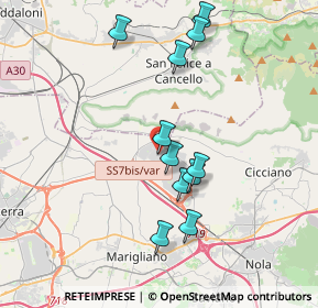 Mappa Via onorevole Davide barba Zona ASI, 80035 Nola NA, Italia (3.78455)