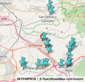 Mappa Via onorevole Davide barba Zona ASI, 80035 Nola NA, Italia (5.12895)