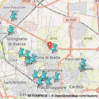 Mappa Via Collodi, 81030 Orta di Atella CE, Italia (3.04667)