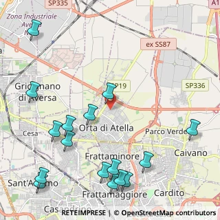 Mappa Via Amerigo Vespucci, 81030 Orta di Atella CE, Italia (3.07688)