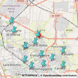 Mappa Via Amerigo Vespucci, 81030 Orta di Atella CE, Italia (2.79231)