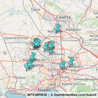 Mappa Via Collodi, 81030 Orta di Atella CE, Italia (6.42643)