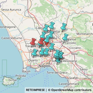 Mappa Via Amerigo Vespucci, 81030 Orta di Atella CE, Italia (10.53947)