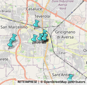 Mappa Piazza Vittorio Emanuele III, 81031 Aversa CE, Italia (1.34273)