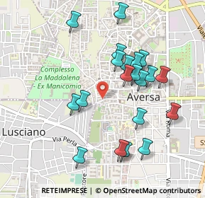 Mappa Via Sallustio, 81031 Aversa CE, Italia (0.4995)