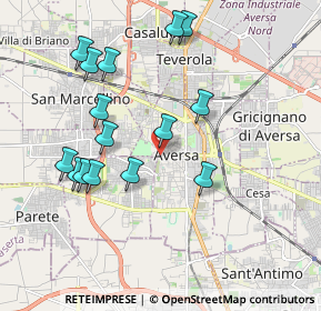 Mappa Via Sallustio, 81031 Aversa CE, Italia (2.07667)