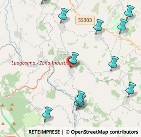 Mappa Via San Francesco, 83052 Paternopoli AV, Italia (5.70167)