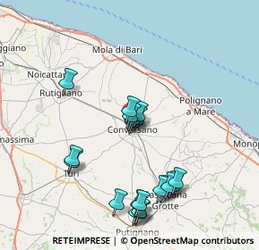 Mappa Via Luigi Lovecchio, 70014 Conversano BA, Italia (8.228)