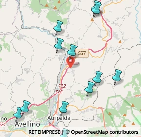 Mappa SP 126, 83039 Pratola Serra AV, Italia (5.475)