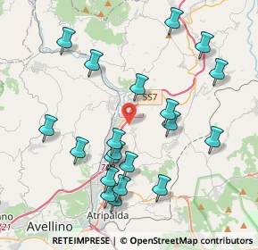Mappa SP 126, 83039 Pratola Serra AV, Italia (4.476)