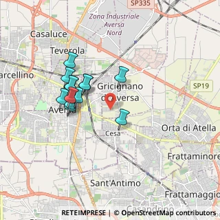 Mappa Via Giambattista Vico, 81030 Gricignano di Aversa CE, Italia (1.66385)