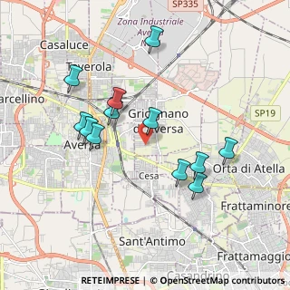 Mappa Via Giambattista Vico, 81030 Gricignano di Aversa CE, Italia (1.93167)