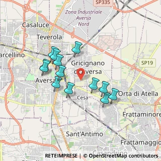 Mappa Via Giambattista Vico, 81030 Gricignano di Aversa CE, Italia (1.70615)