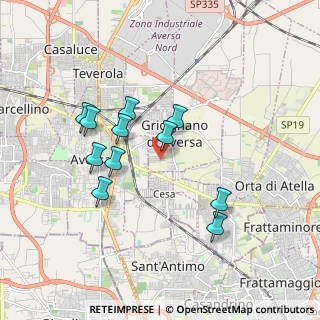 Mappa Via Giambattista Vico, 81030 Gricignano di Aversa CE, Italia (1.77)