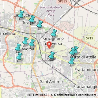 Mappa Via Giambattista Vico, 81030 Gricignano di Aversa CE, Italia (2.33)