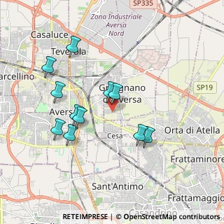 Mappa Via Giambattista Vico, 81030 Gricignano di Aversa CE, Italia (1.91455)