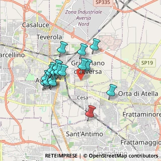Mappa Via Giambattista Vico, 81030 Gricignano di Aversa CE, Italia (1.6225)