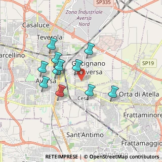 Mappa Via Giambattista Vico, 81030 Gricignano di Aversa CE, Italia (1.67091)
