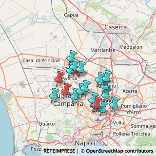 Mappa Via Giambattista Vico, 81030 Gricignano di Aversa CE, Italia (6.21526)