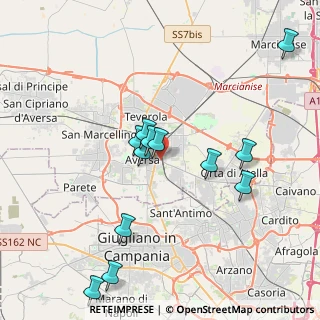 Mappa Via Salvo D'Acquisto, 81030 Aversa CE, Italia (4.2025)