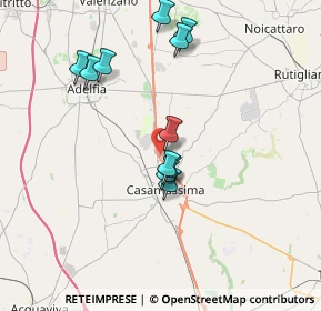 Mappa SS 100 Km 17.500, 70010 Casamassima BA, Italia (3.67364)