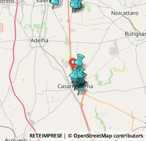 Mappa SS 100 Km 17.500, 70010 Casamassima BA, Italia (4.624)