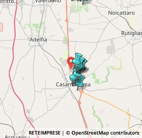 Mappa SS 100 Km 17.500, 70010 Casamassima BA, Italia (4.6755)