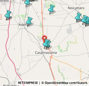 Mappa SS 100 Km 17.500, 70010 Casamassima BA, Italia (7.066)