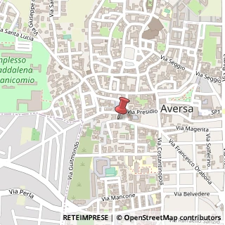Mappa Via Cicerone,  48, 81031 Aversa, Caserta (Campania)