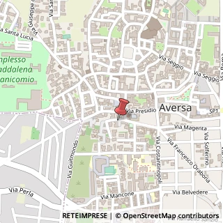 Mappa Via Cicerone, 36, 81031 Aversa, Caserta (Campania)