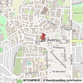 Mappa Via Presidio, 26, 81031 Aversa, Caserta (Campania)