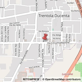 Mappa Via Circumvallazione, 59, 81038 Trentola-Ducenta, Caserta (Campania)
