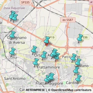 Mappa Via Cristoforo Colombo, 81030 Orta di Atella CE, Italia (2.984)