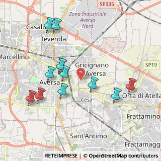 Mappa Via Dott Carmine Della Gatta, 81030 Gricignano di Aversa CE, Italia (2.15)