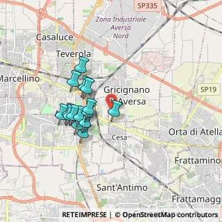 Mappa Via Dott Carmine Della Gatta, 81030 Gricignano di Aversa CE, Italia (1.59667)