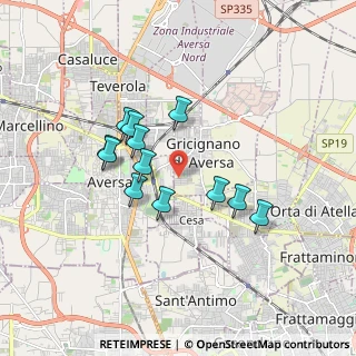 Mappa Via Dott Carmine Della Gatta, 81030 Gricignano di Aversa CE, Italia (1.5825)