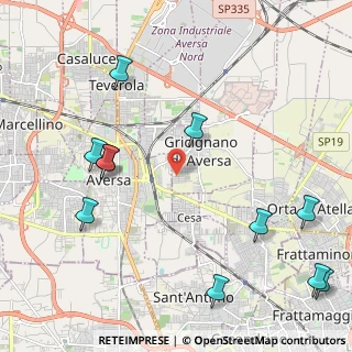 Mappa Via Dott Carmine Della Gatta, 81030 Gricignano di Aversa CE, Italia (2.94)