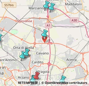 Mappa SS7bis, 80023 Caivano NA, Italia (6.58077)