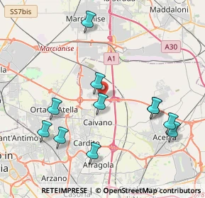 Mappa SS7bis, 80023 Caivano NA, Italia (4.59818)